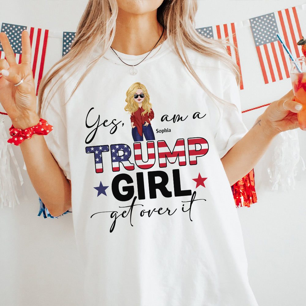 Trump Girl 2024 - T-shirt et sweat à capuche personnalisés