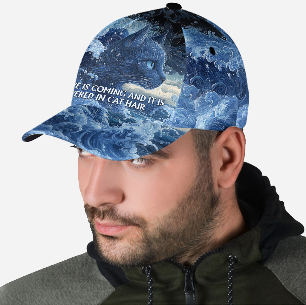 Casquette classique chat Blue Cat Wave