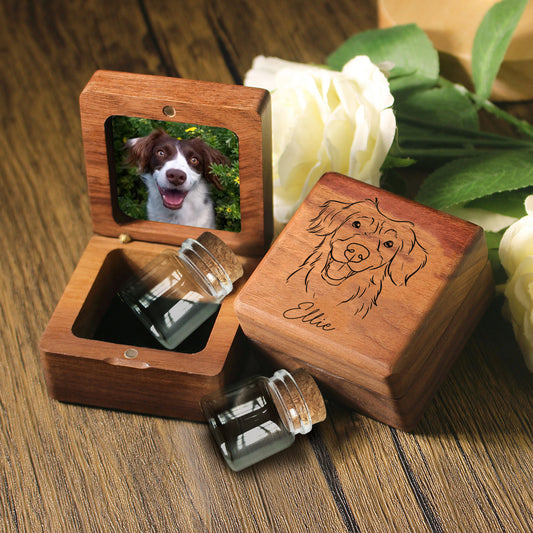 Tu me manques, petit pote ! – Souvenir personnalisé en fourrure pour chien