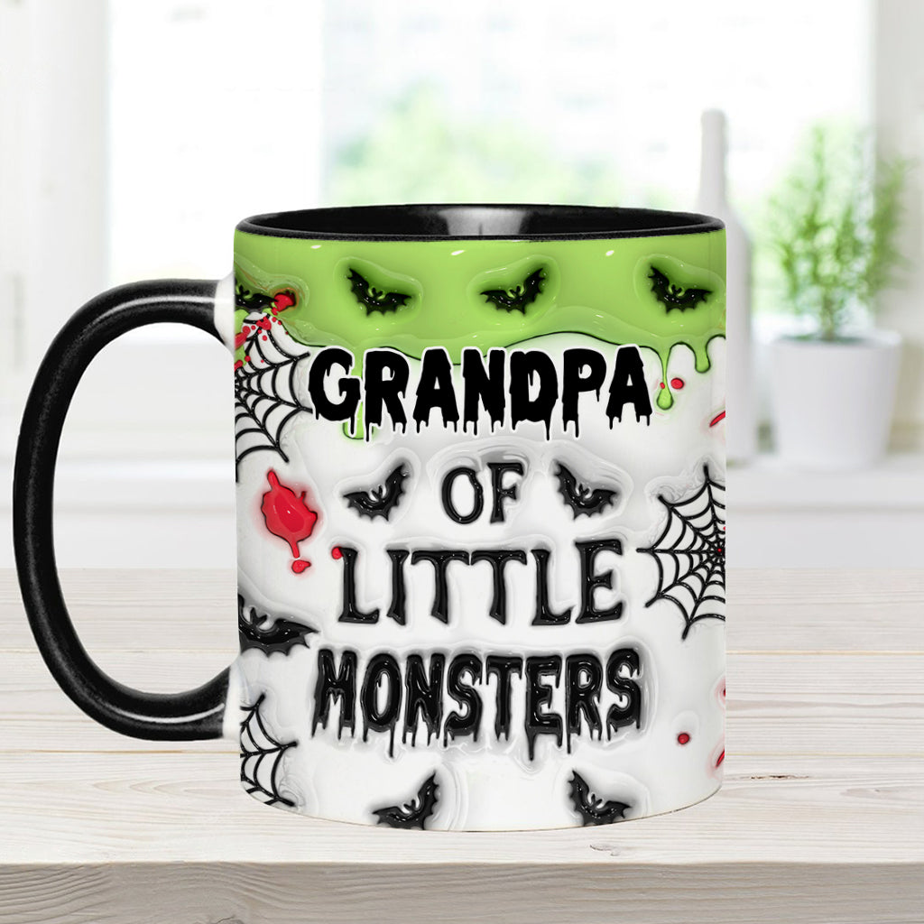 Grand-père des petits monstres (tous titres) - Mug personnalisé « Grand-père »