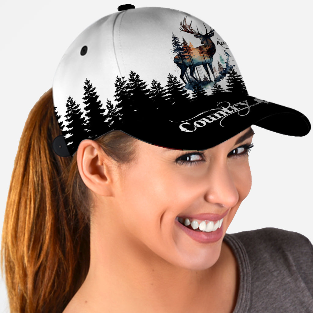 Casquette de chasse classique personnalisée Country Girl