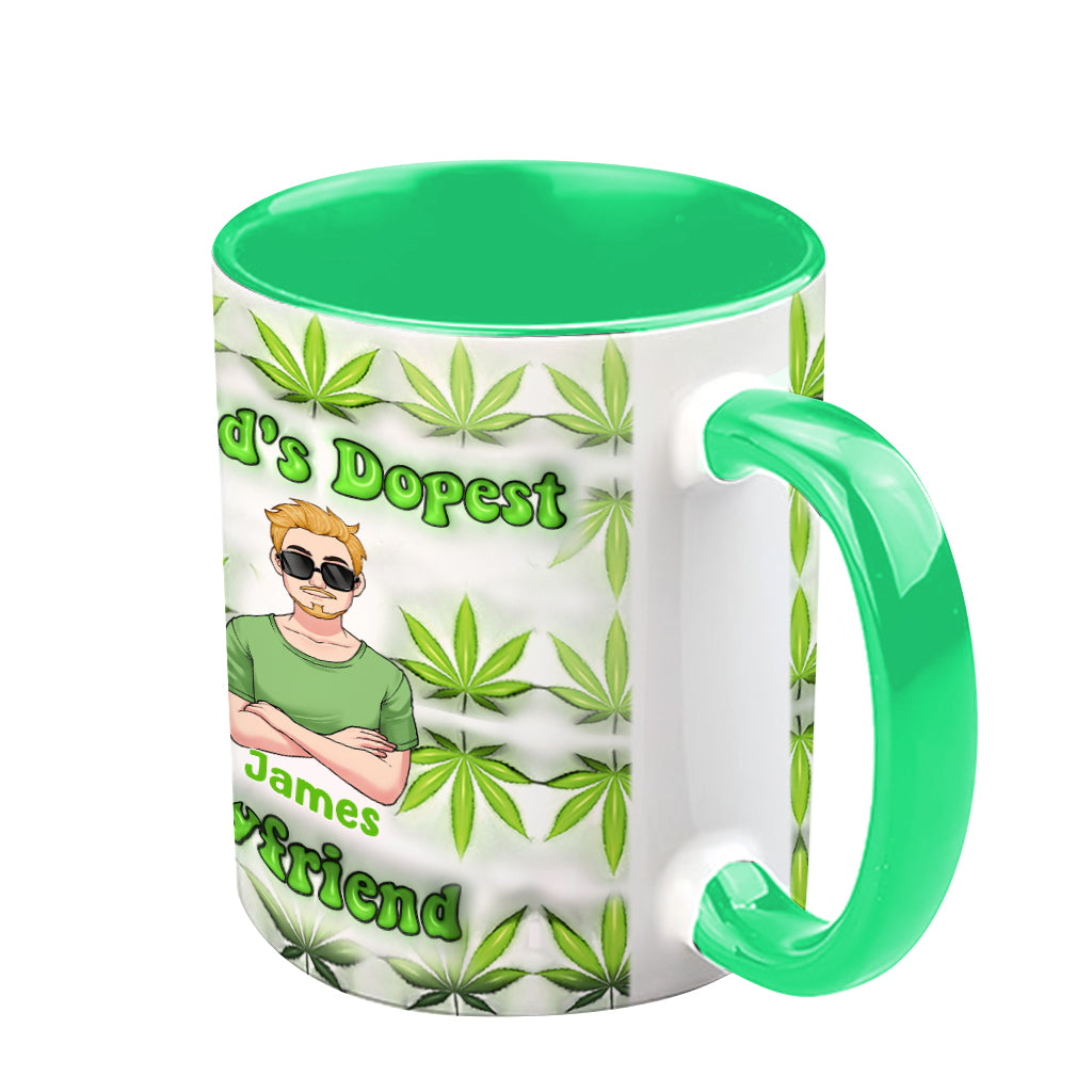 Meilleures Amies - Mug personnalisé avec une touche cannabis