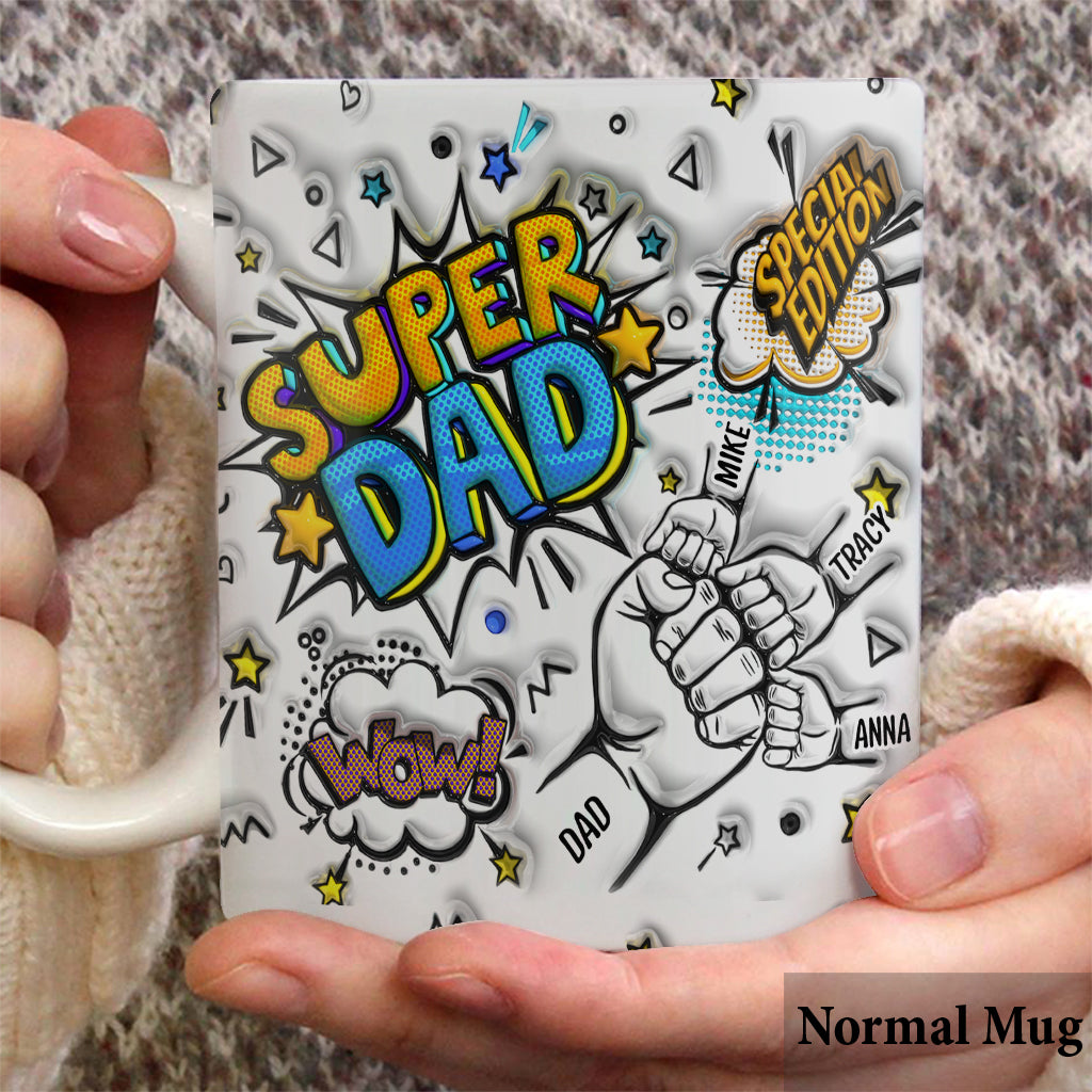 Super Papa - Mug personnalisé pour papa