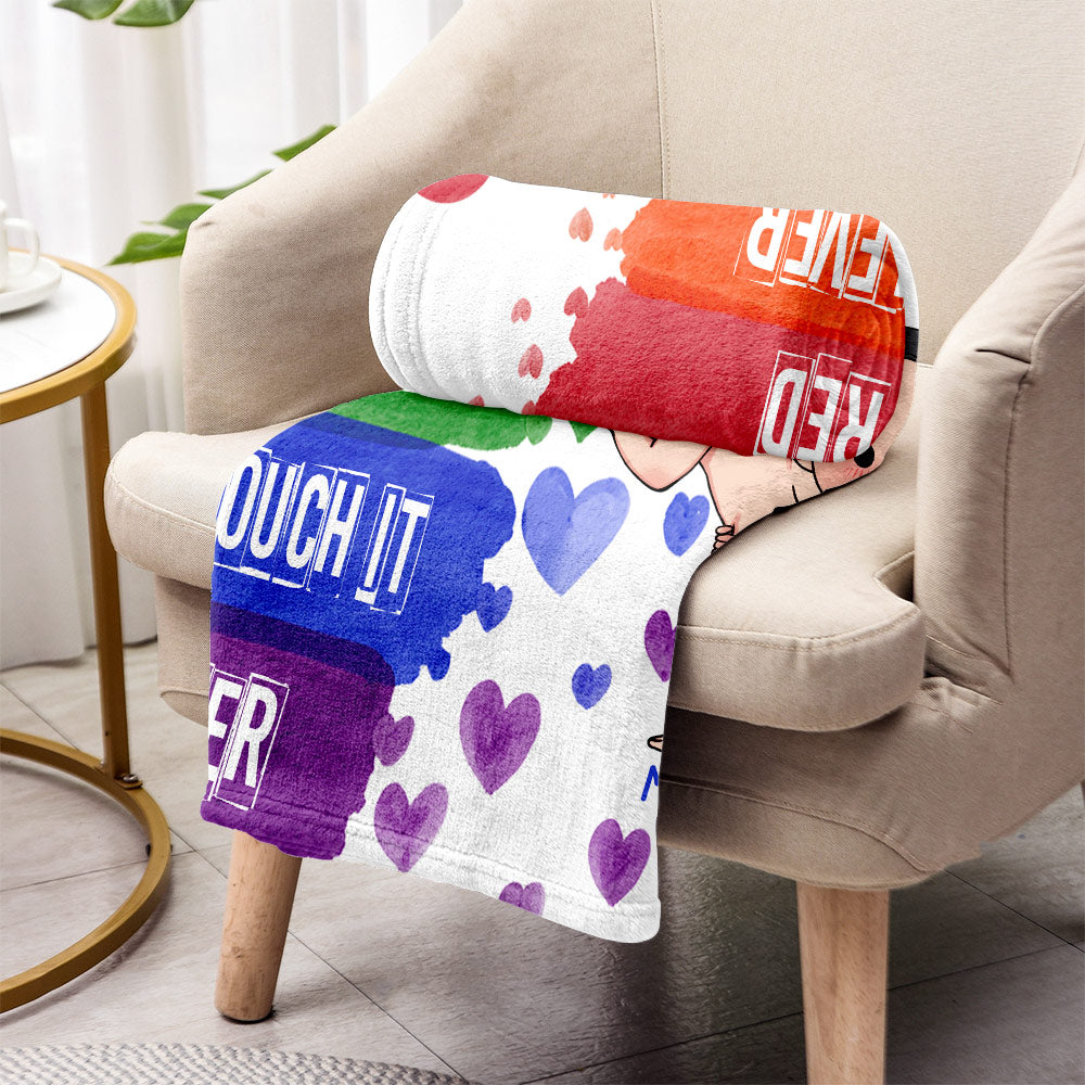 J'aime tes fesses - Couverture de soutien LGBT personnalisée