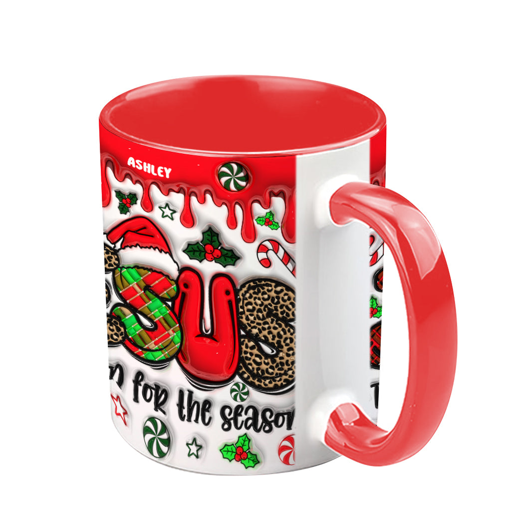 The Reason For The Reason - Personalized Christian Accent Mug