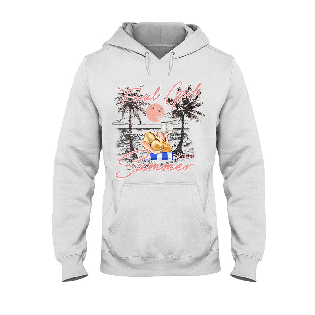 Feral Girl - T-shirt et sweat à capuche personnalisés pour les amoureux de la mer