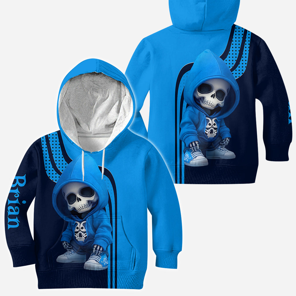 Stylish Skeleton - Personalized Skull All Over Shirt