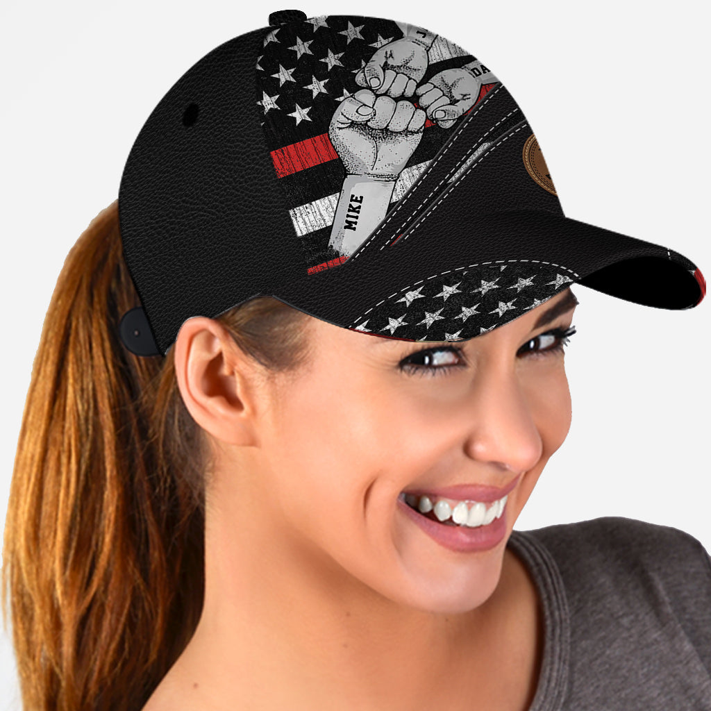 Meilleur papa du monde - Casquette classique personnalisée pour papa