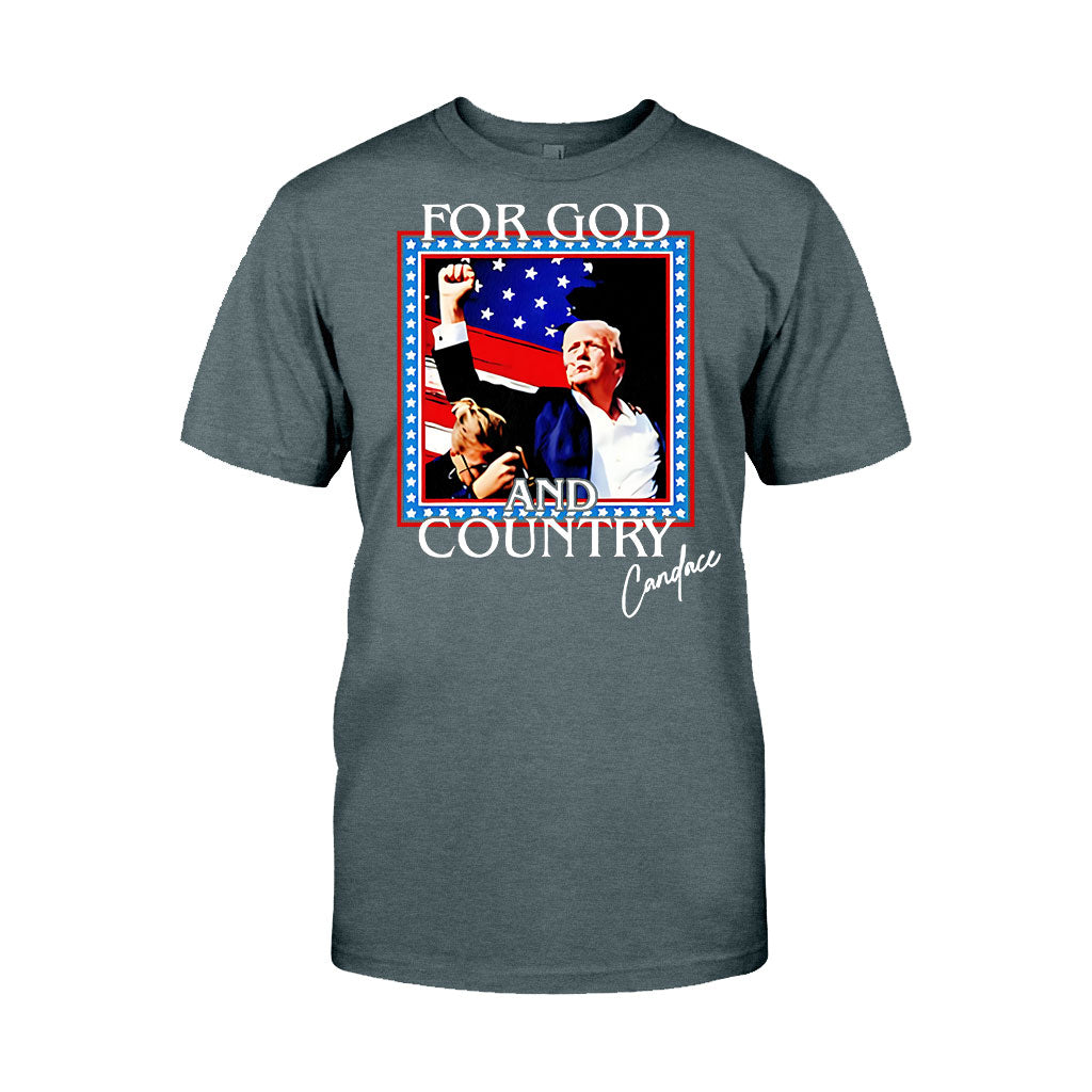 T-shirt « Pour Dieu et la Patrie » - Élection présidentielle 2024