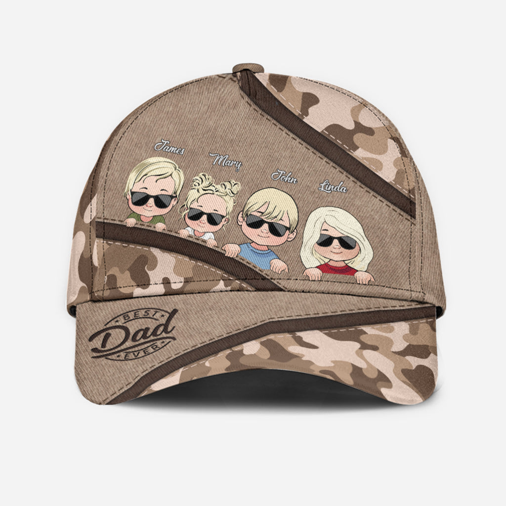Meilleur papa/maman/grand-mère/grand-père/oncle... de tous les temps - Casquette classique personnalisée pour père