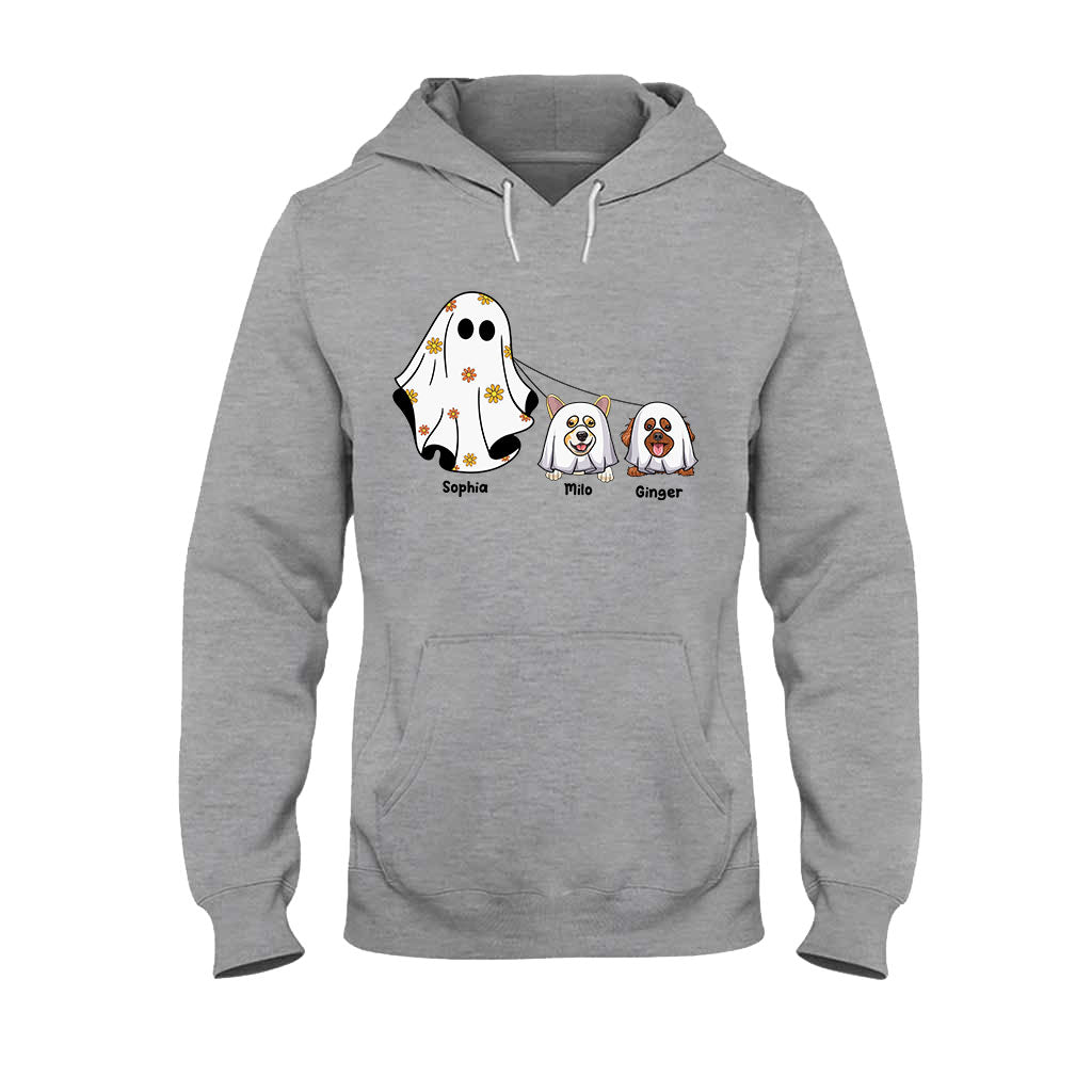 T-shirt et sweat à capuche personnalisés pour chien « Fantômes mignons »