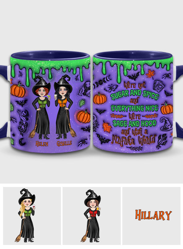 Nous ne sommes pas tout rose et tout mignon - Mug personnalisé pour meilleure amie