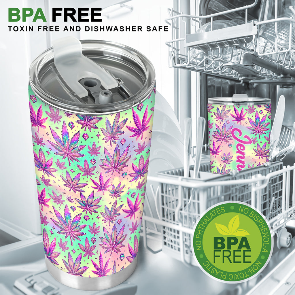 High Maintenance - Personalized Weed Tumbler