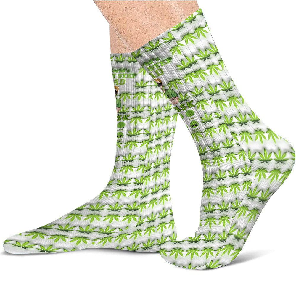 Le papa le plus cool du monde - Chaussettes personnalisées pour papa