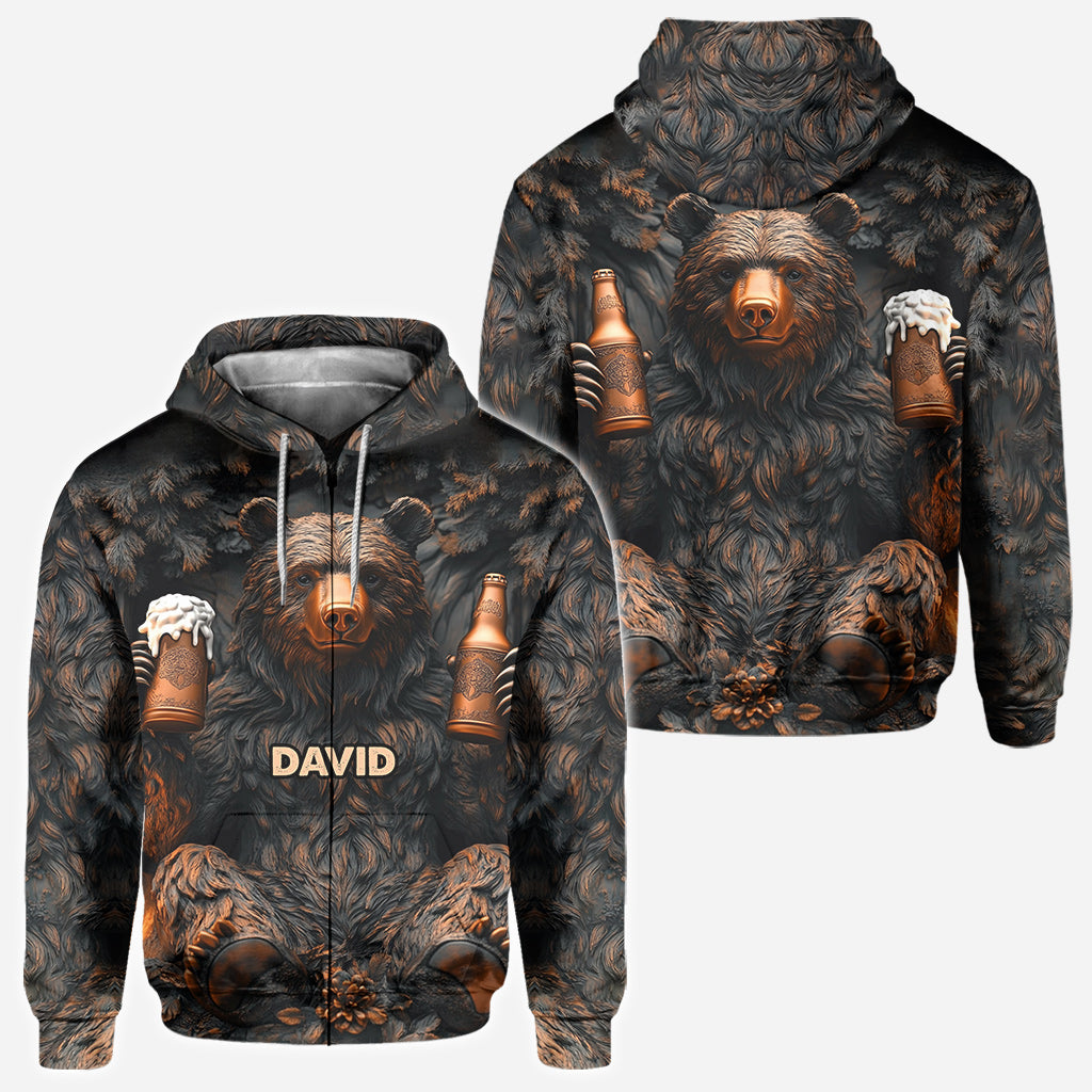 Je déteste les gens - T-shirt de camping personnalisé