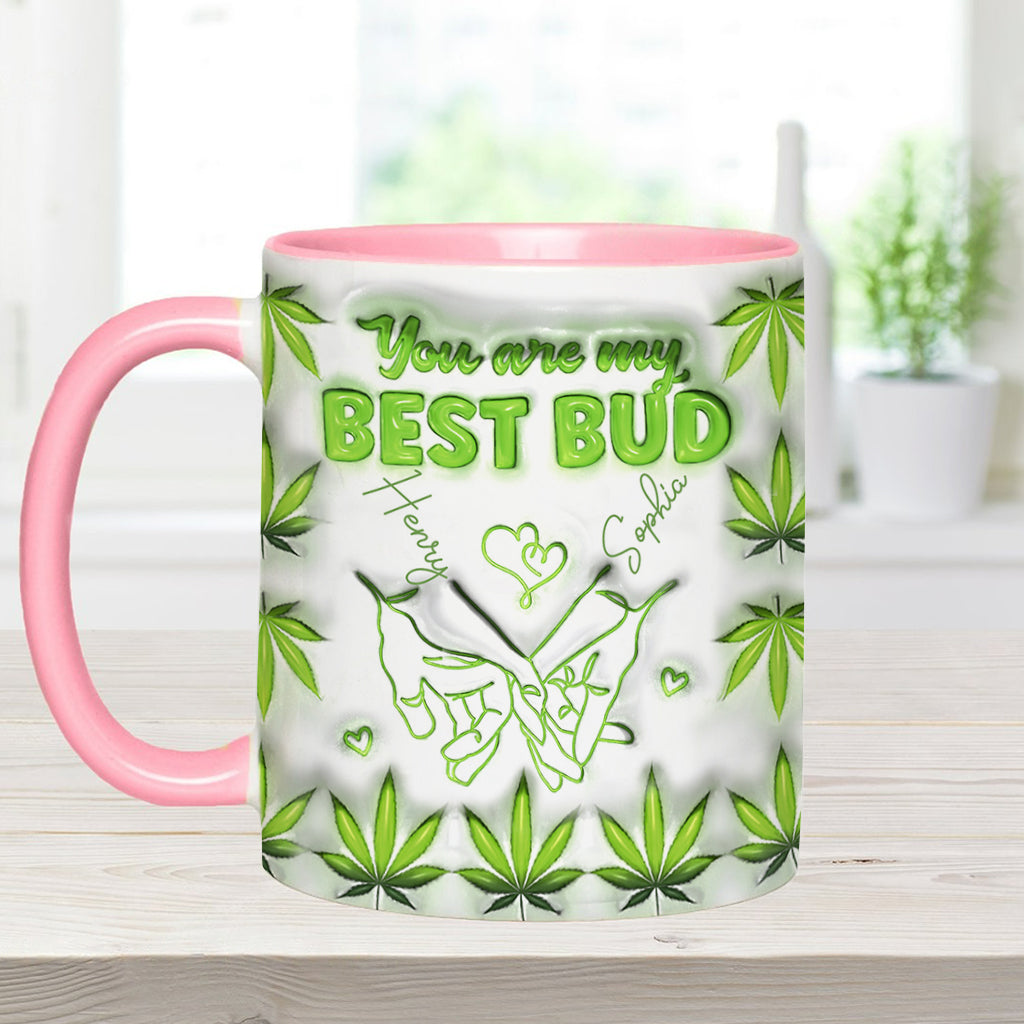 Tu es mon meilleur pote - Mug personnalisé avec une touche cannabis
