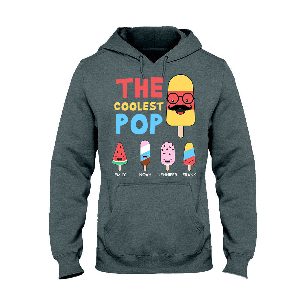 Le plus cool des papas - T-shirt et sweat à capuche personnalisés pour grand-père