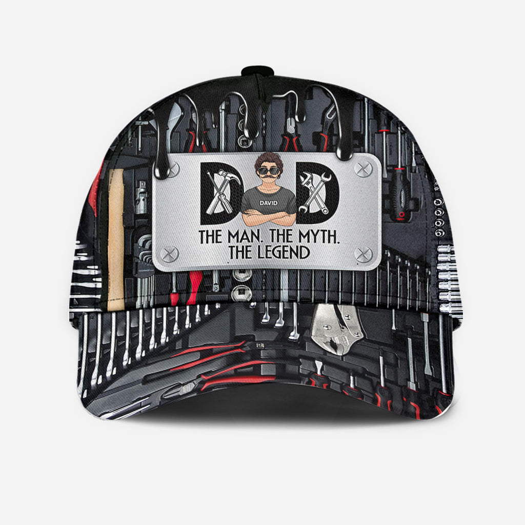 Casquette classique personnalisée pour papa mécanicien