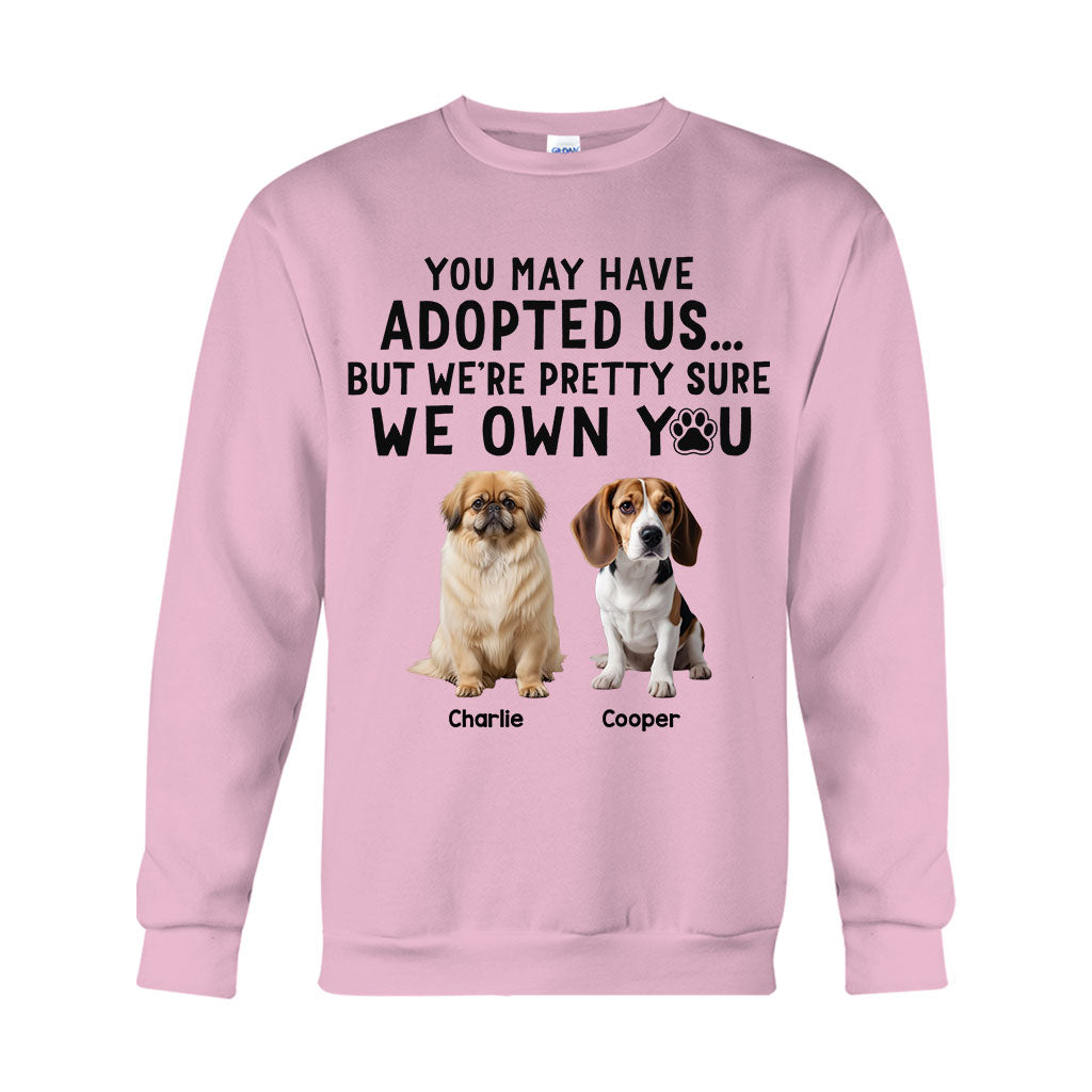 Je suis presque sûr que tu m'appartiens - T-shirt et sweat à capuche personnalisés pour chien