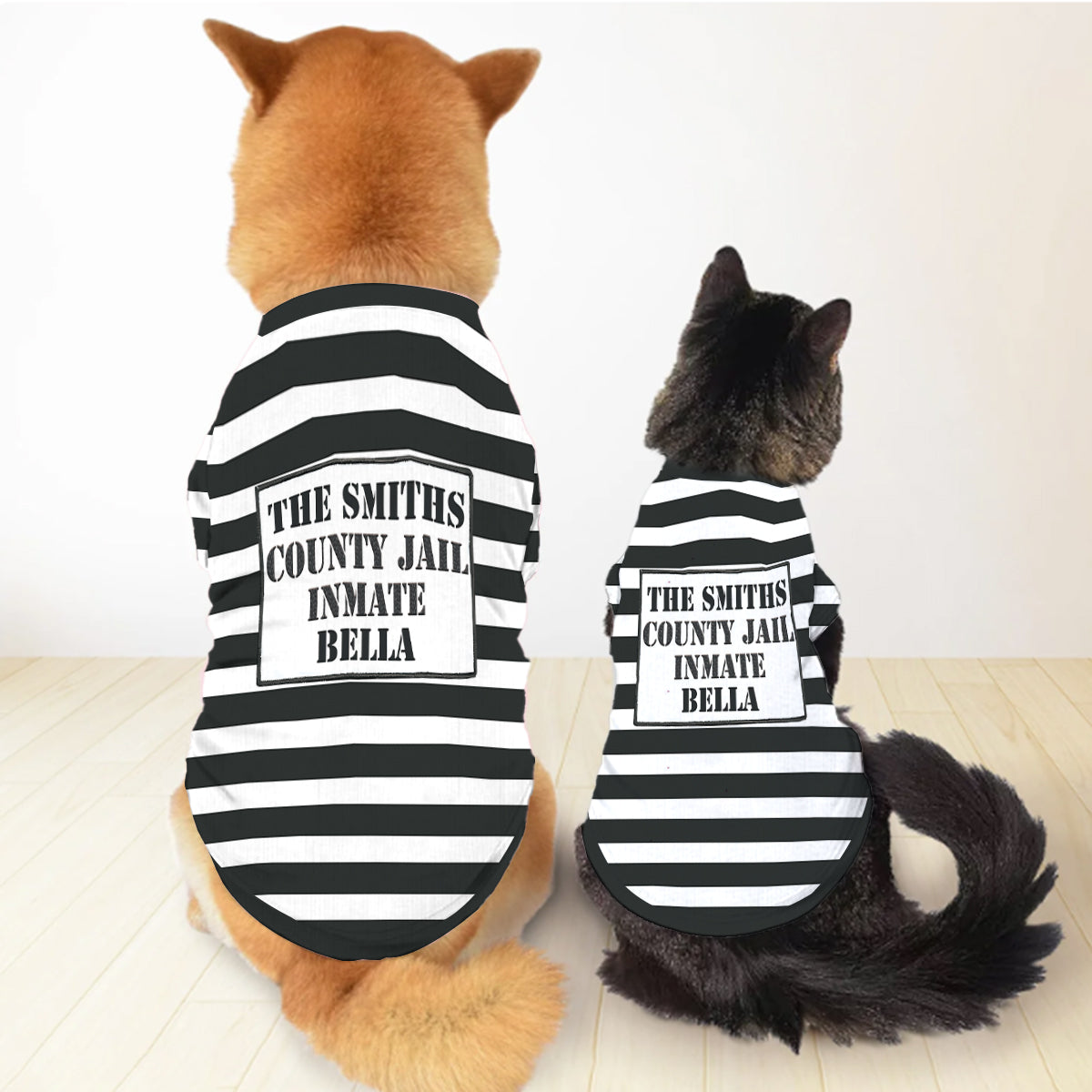 T-shirt personnalisé pour chien de police et prisonnier, unité canine