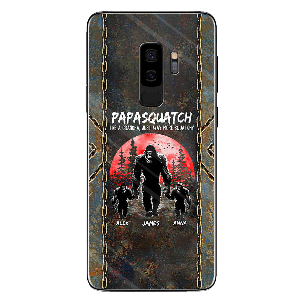 Grandpasquatch - Coque de téléphone personnalisée pour papa