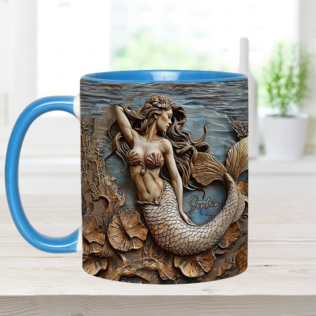 Mug personnalisé à motif sirène - Magnifique sirène