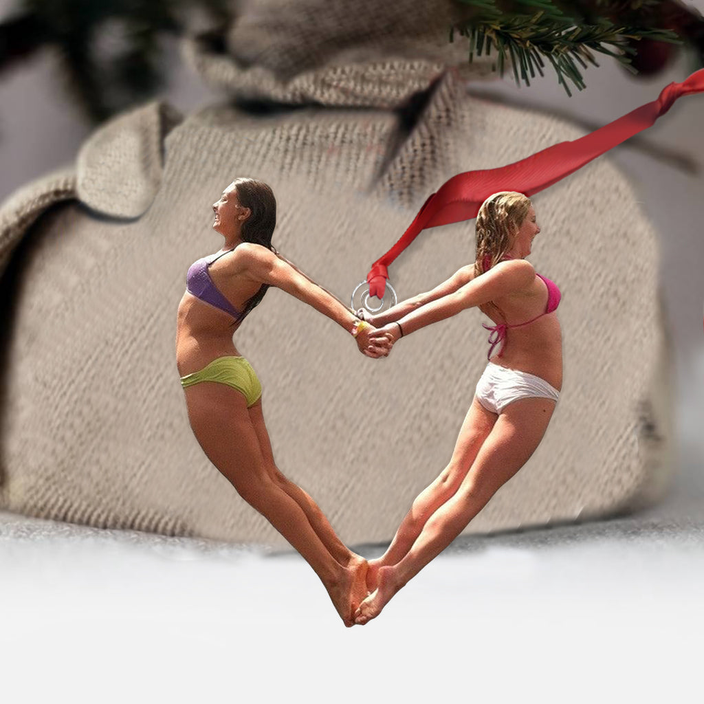 Ornement photo personnalisé - Ornement sur mesure pour meilleure amie