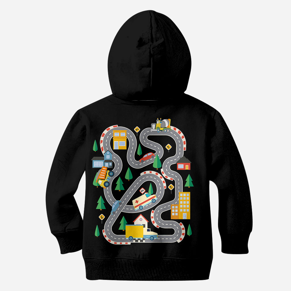 T-shirt « Road On The Back Massage Game » - T-shirt personnalisé pour papa