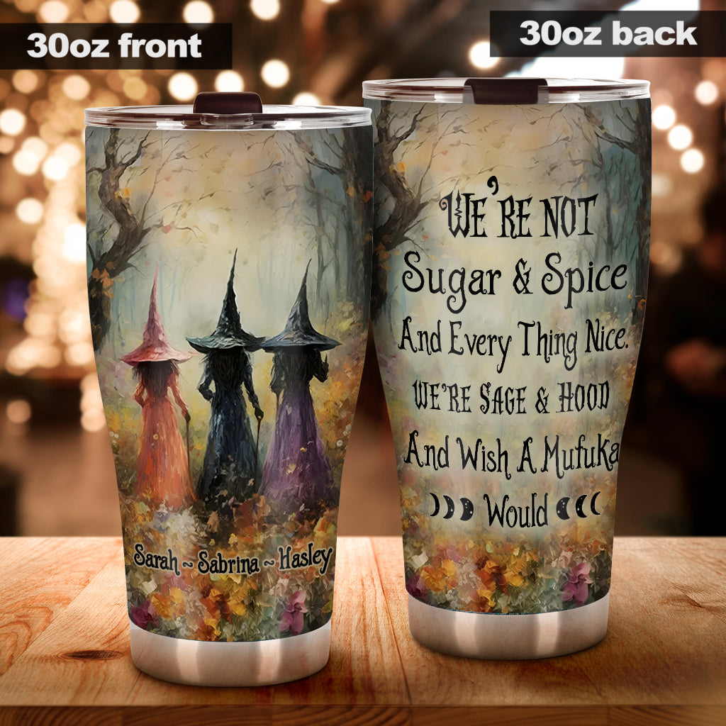 Nous ne sommes pas du sucre et des épices - Gobelet personnalisé pour meilleure amie