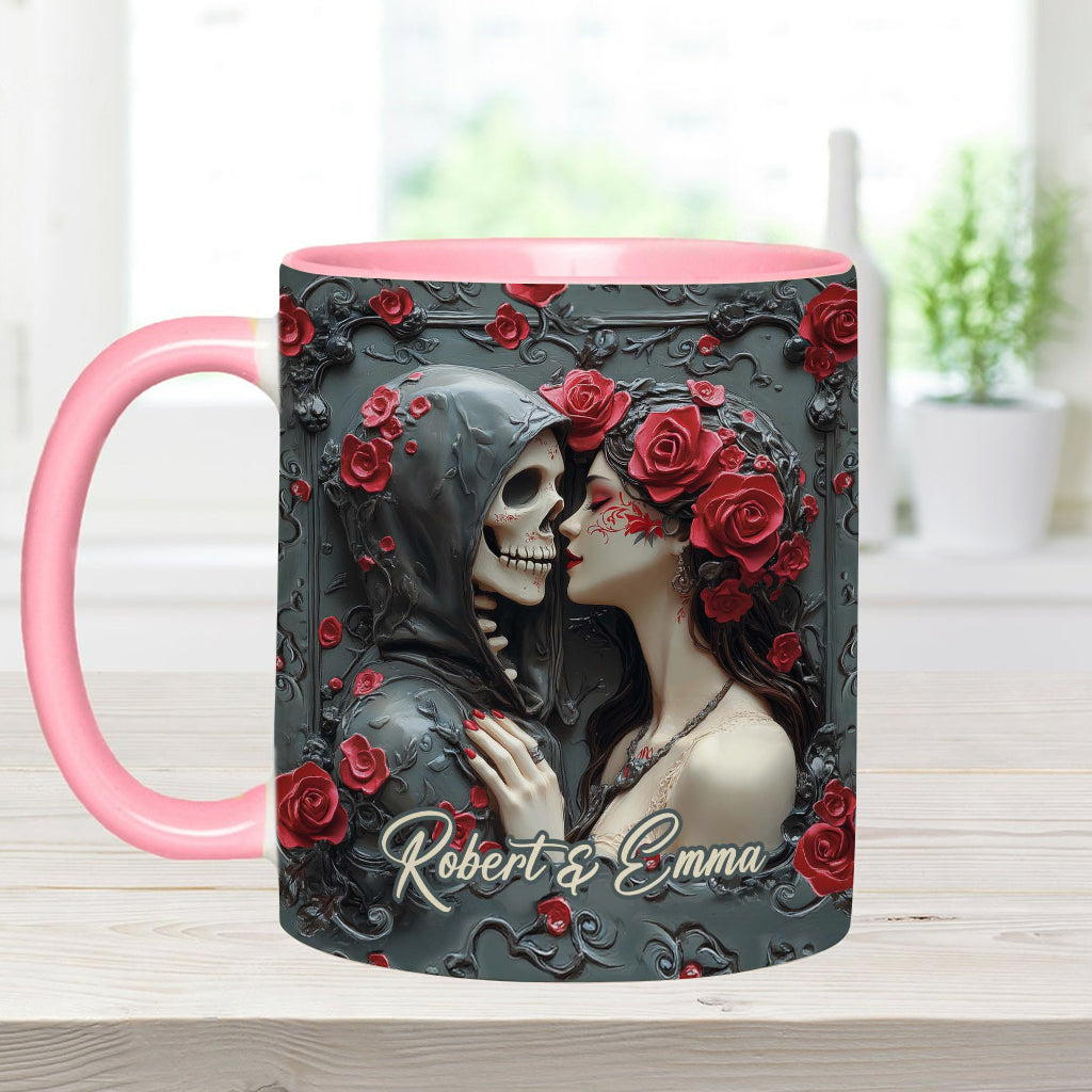 Jusqu'à ce que la mort nous sépare - Mug personnalisé pour couple