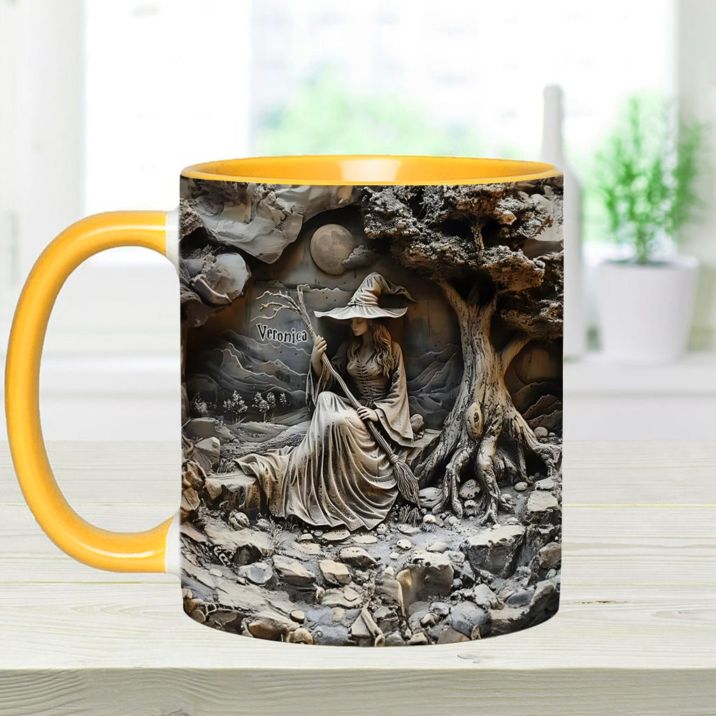 Beautiful Witch - Personalized Witch Accent Mug