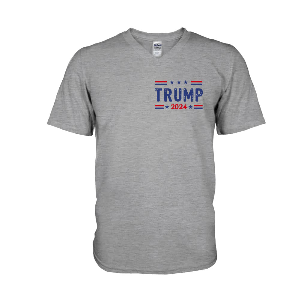T-shirt pare-balles, T-shirt « Jamais de reddition », T-shirt « Luttons pour l'Amérique », T-shirt de rallye rétro, T-shirt « Combattons, combattons, combattons »