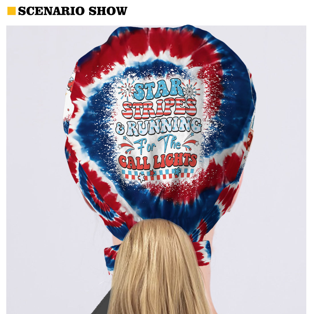 Journée des infirmières (4 juillet) - Bonnet de bloc opératoire personnalisé