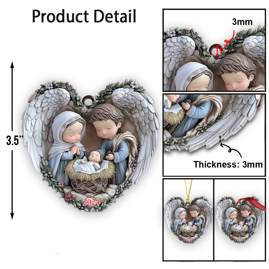 I Believe In Him - Personalized Christian Ornament