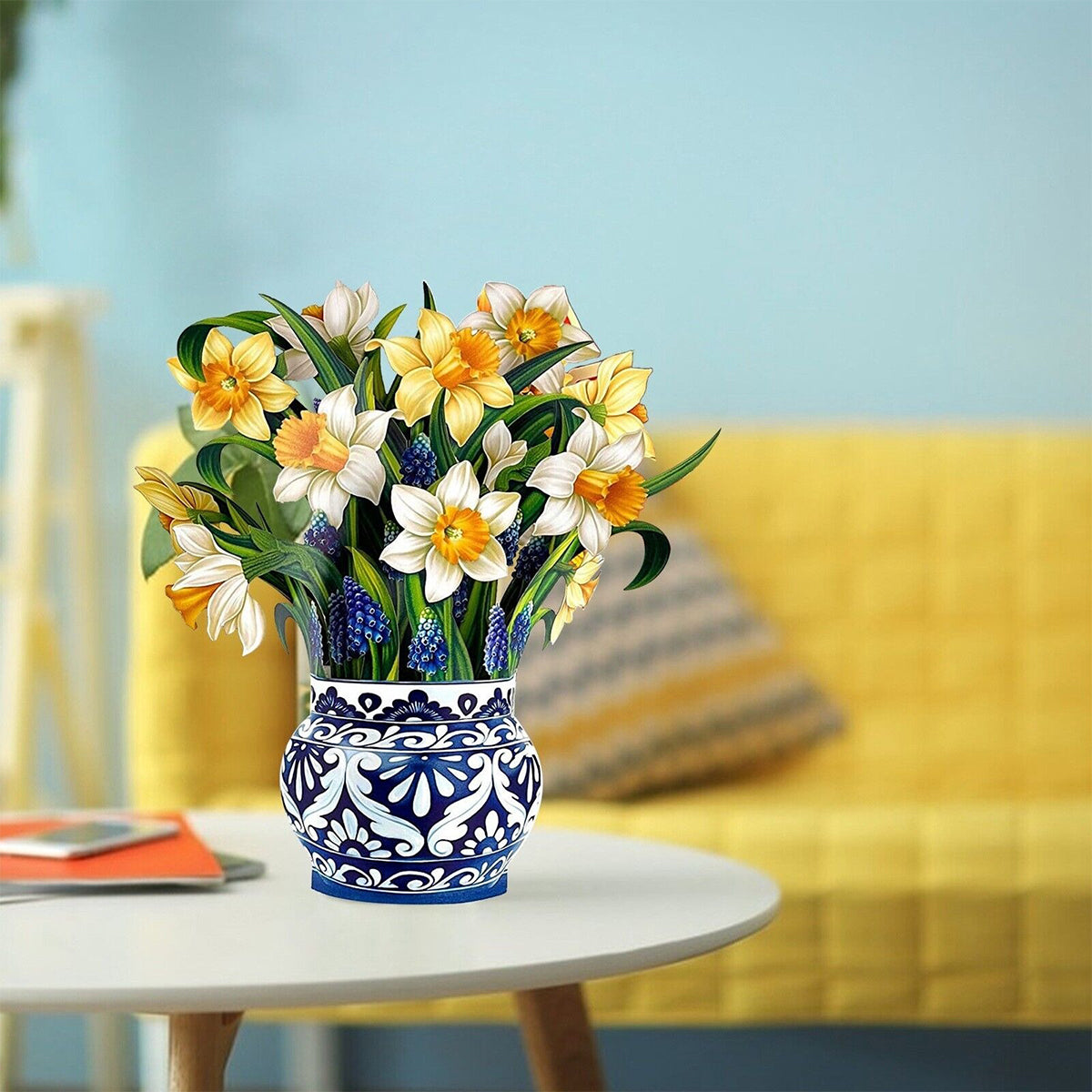 La plus belle fleur pour la plus belle femme - Carte pop-up 3D