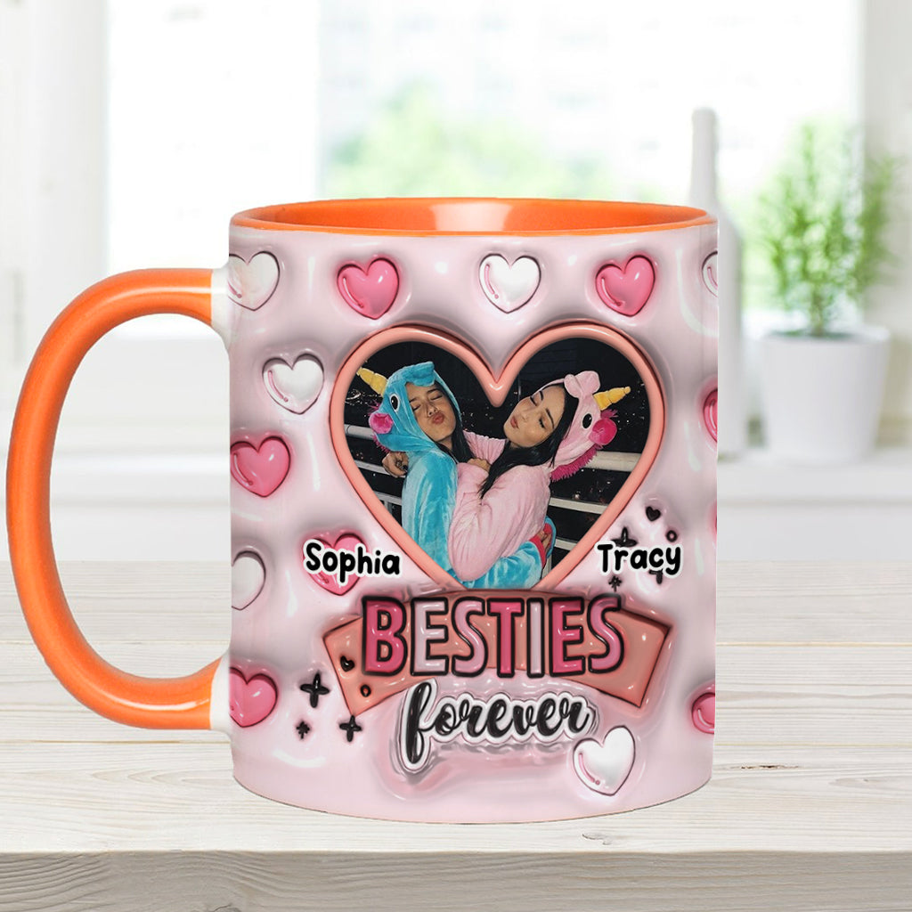 Meilleures amies pour toujours - Mug personnalisé « Meilleures amies »