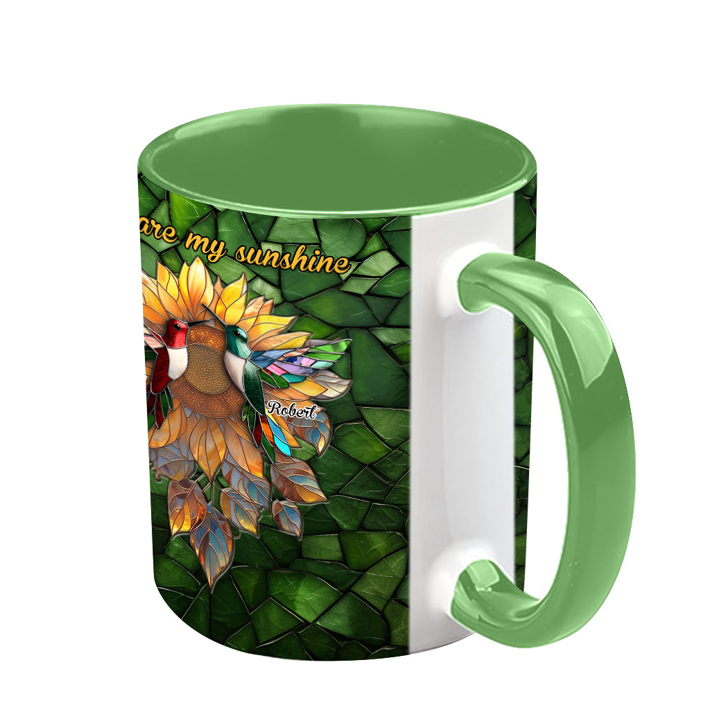 Tu es mon rayon de soleil - Mug personnalisé pour couple