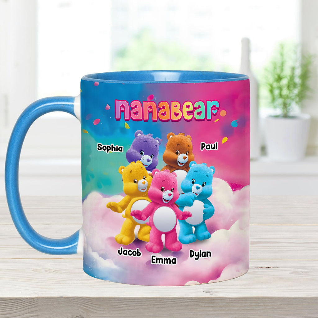 Mug personnalisé Nanabear - Accent pour grand-mère