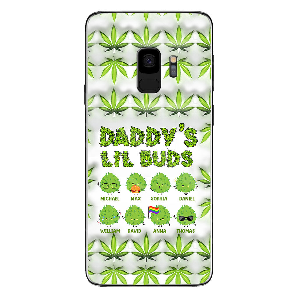 Le papa le plus cool du monde - Coque de téléphone transparente personnalisée pour papa