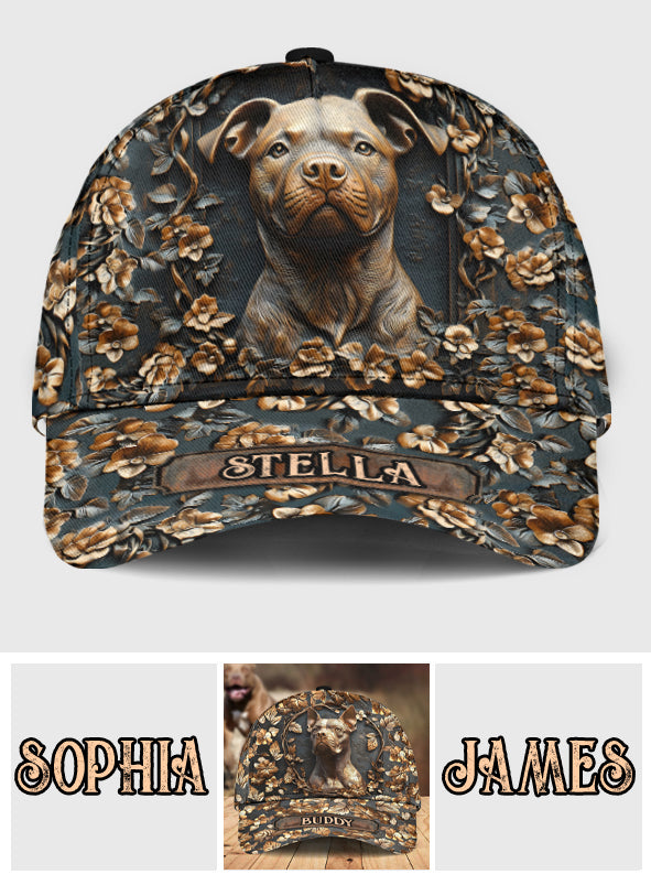 Strong Pitbull - Personalized Dog Classic Cap