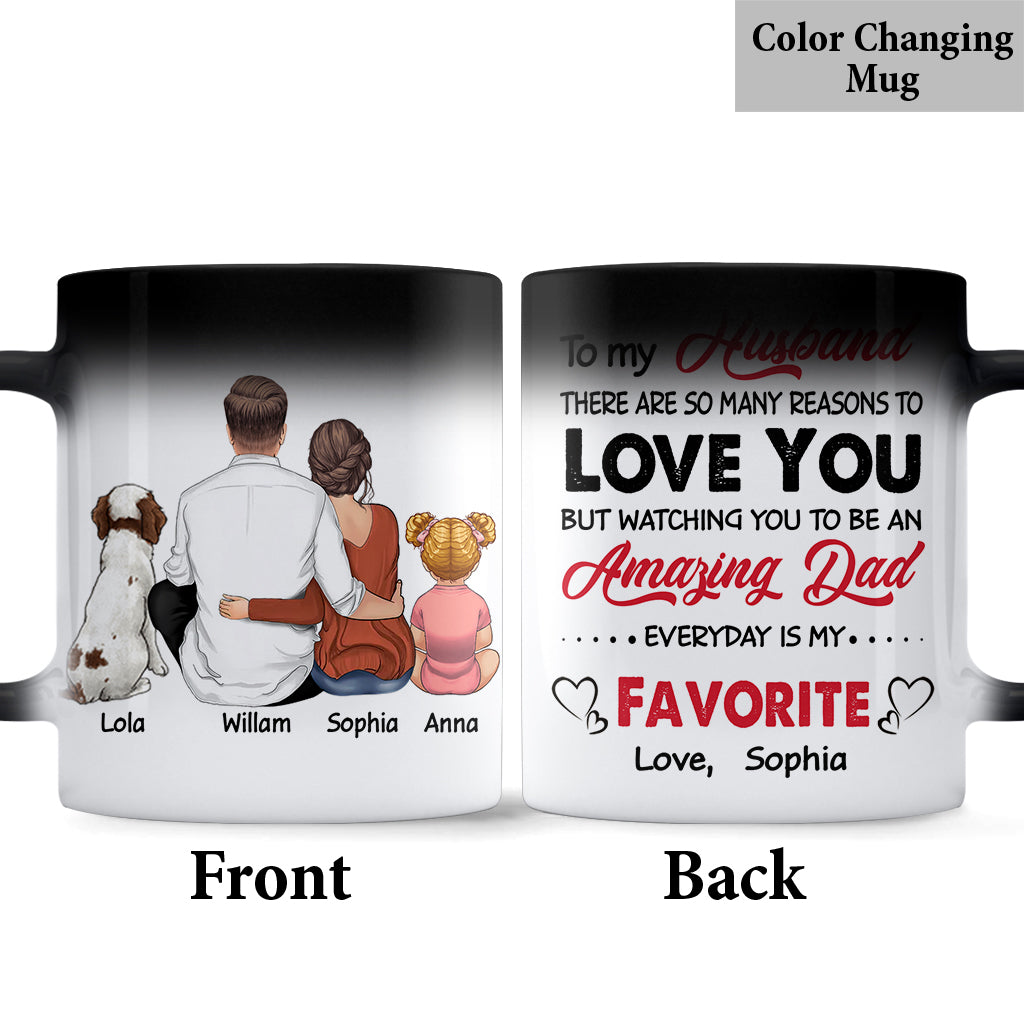 Il y a tant de raisons de t'aimer - Mug personnalisé pour couple