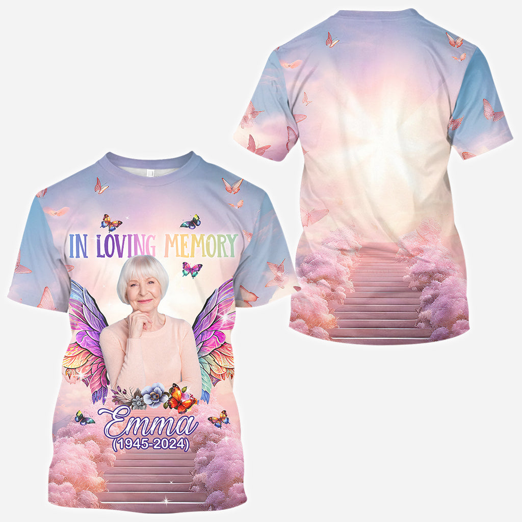 En souvenir de quelqu'un - T-shirt commémoratif personnalisé