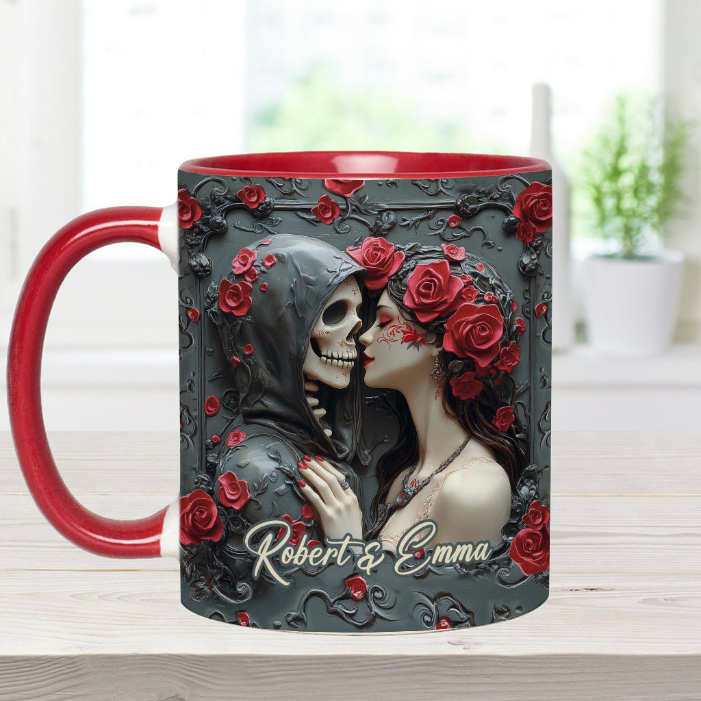 Jusqu'à ce que la mort nous sépare - Mug personnalisé pour couple