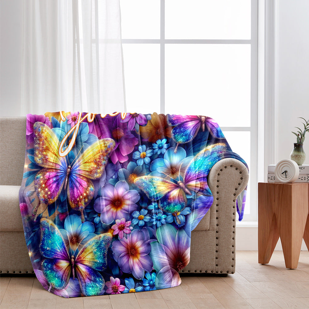 Magnifiques papillons - Couverture papillon personnalisée