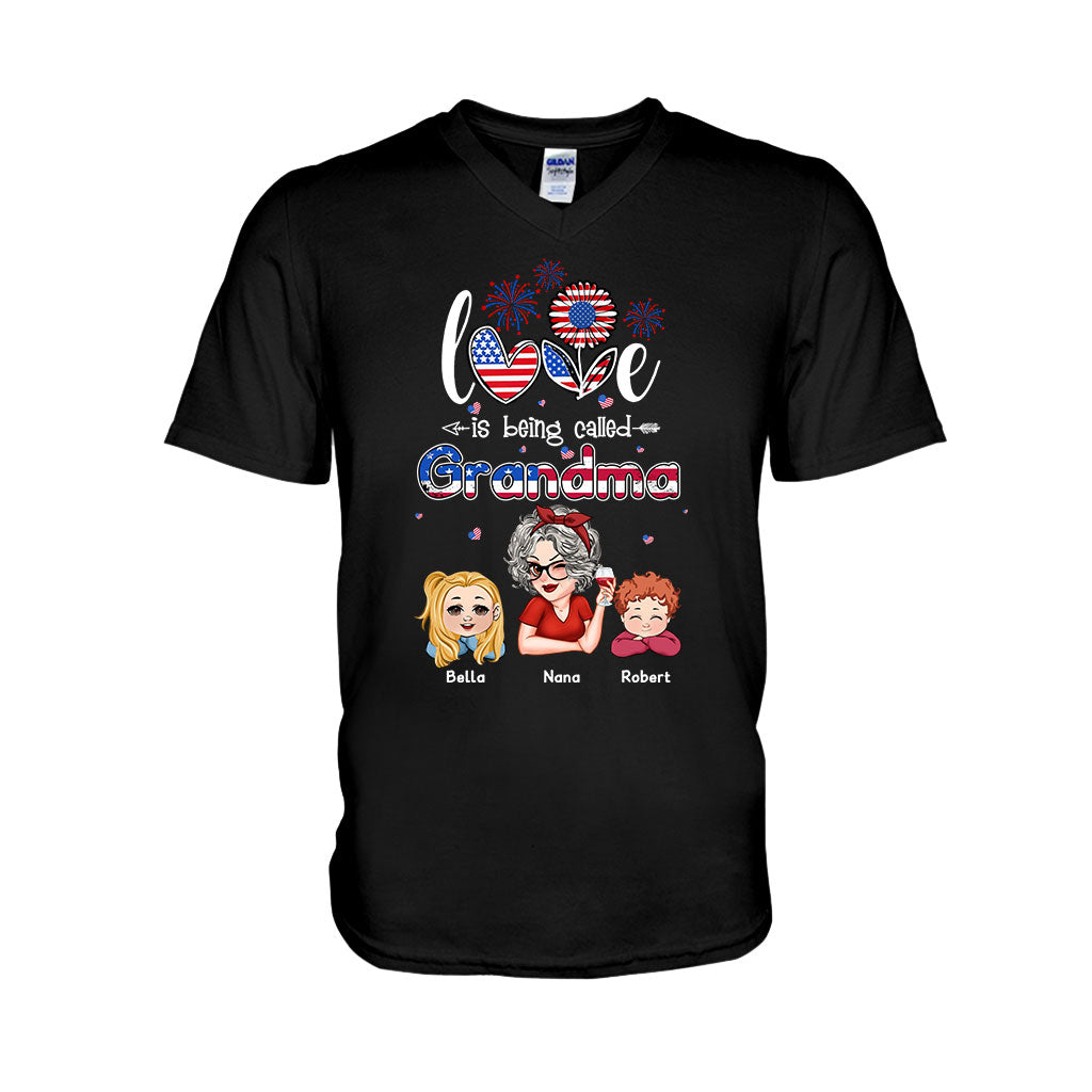 Heureuse d'être appelée Nana Grandpa Gigi - T-shirt et sweat à capuche personnalisés pour grand-mère