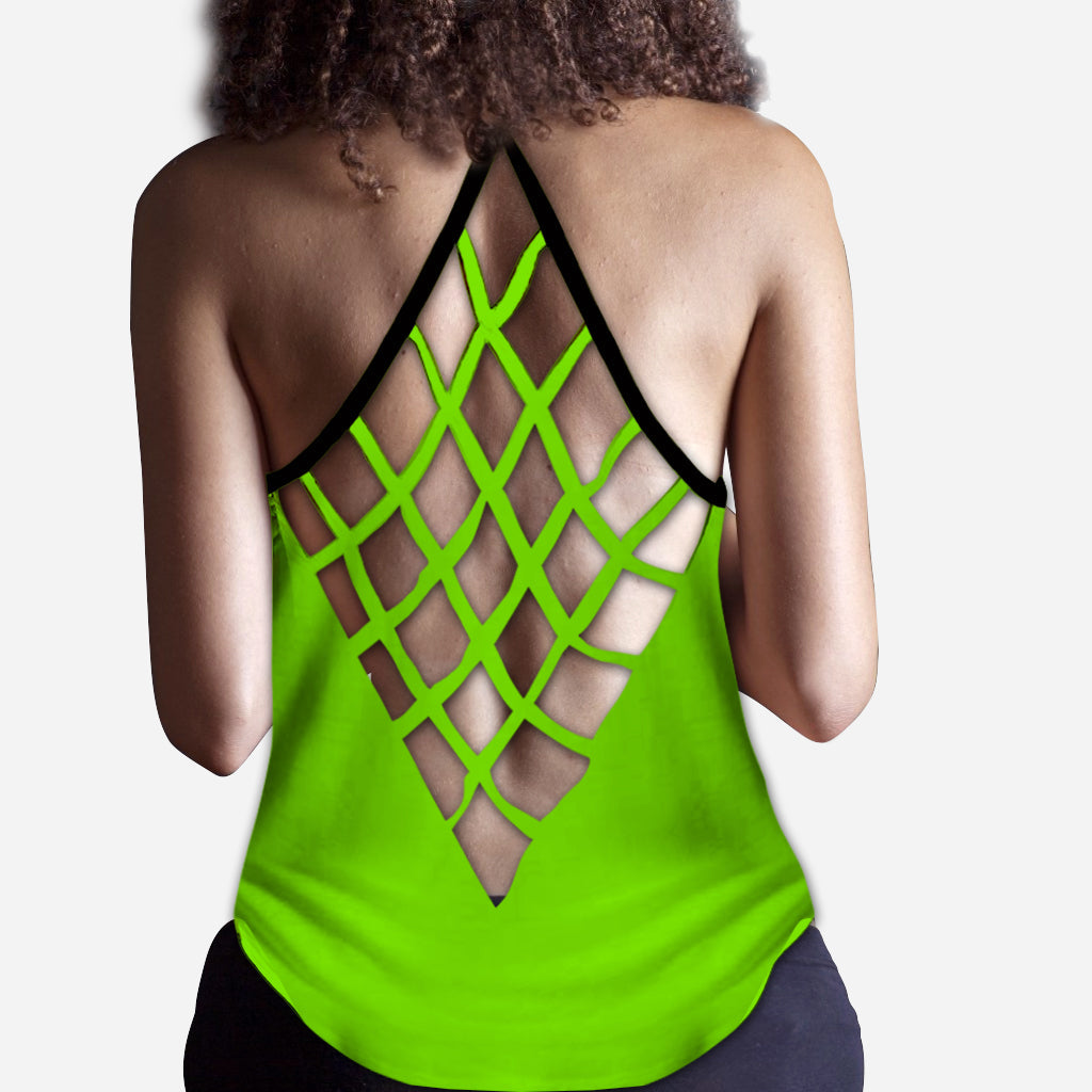 Green Witch - Personalized Witch Cross Tank Top