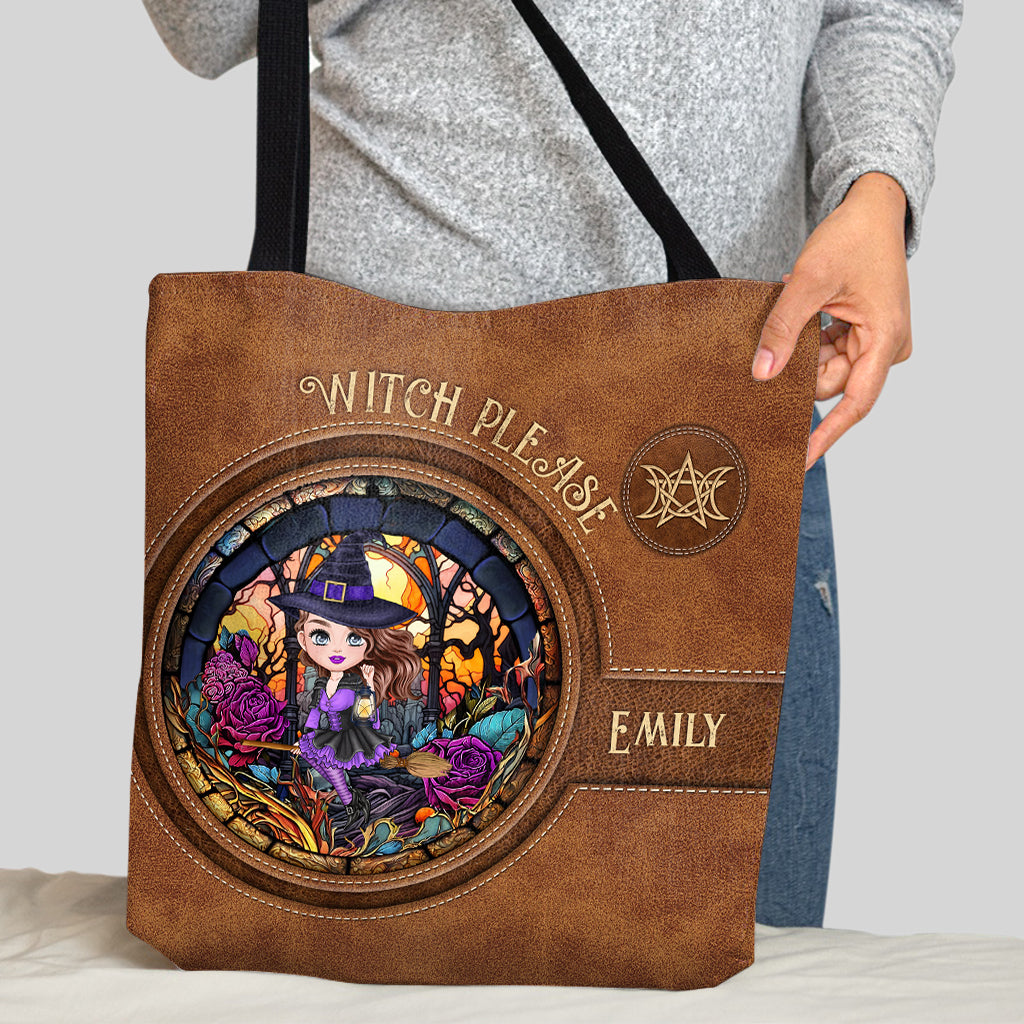 Sac fourre-tout personnalisé Sorcière S'il vous plaît - Sac fourre-tout sorcière personnalisé