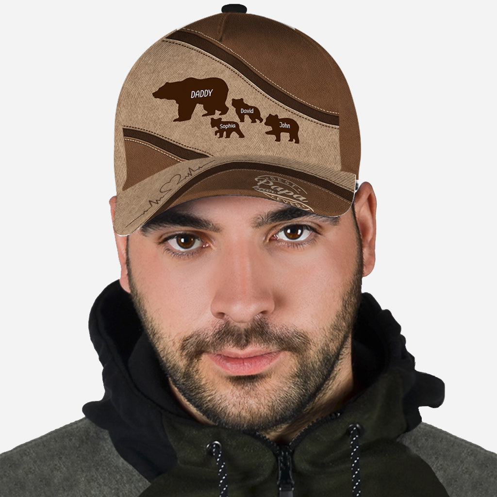 Casquette classique personnalisée Papa Ours - Papa