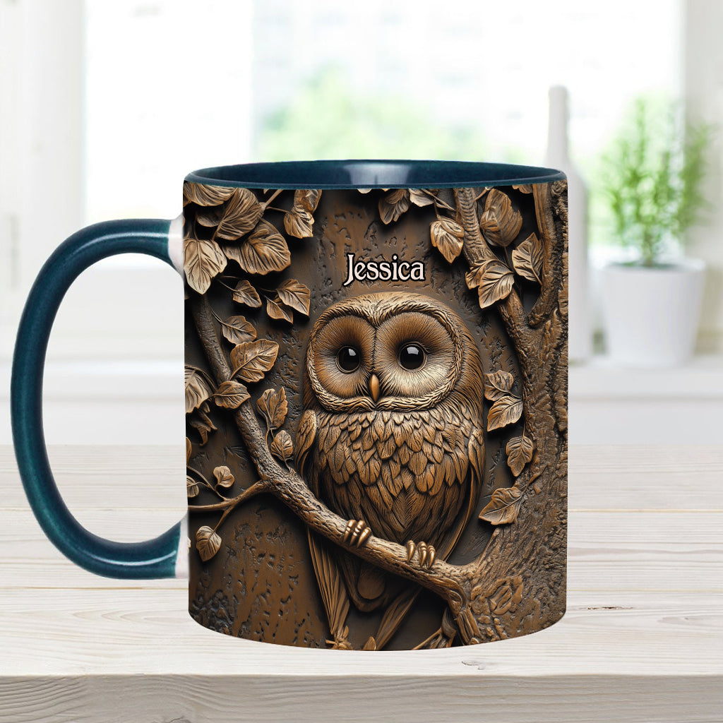 Mug personnalisé Hibou - Superbe tasse à motif hibou