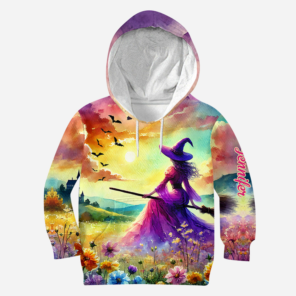 Belle Sorcière - T-shirt personnalisé Sorcière - Motif intégral